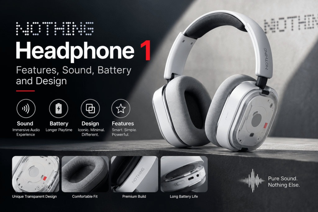 Nothing Headphone 1: Features, Sound, Battery and Design