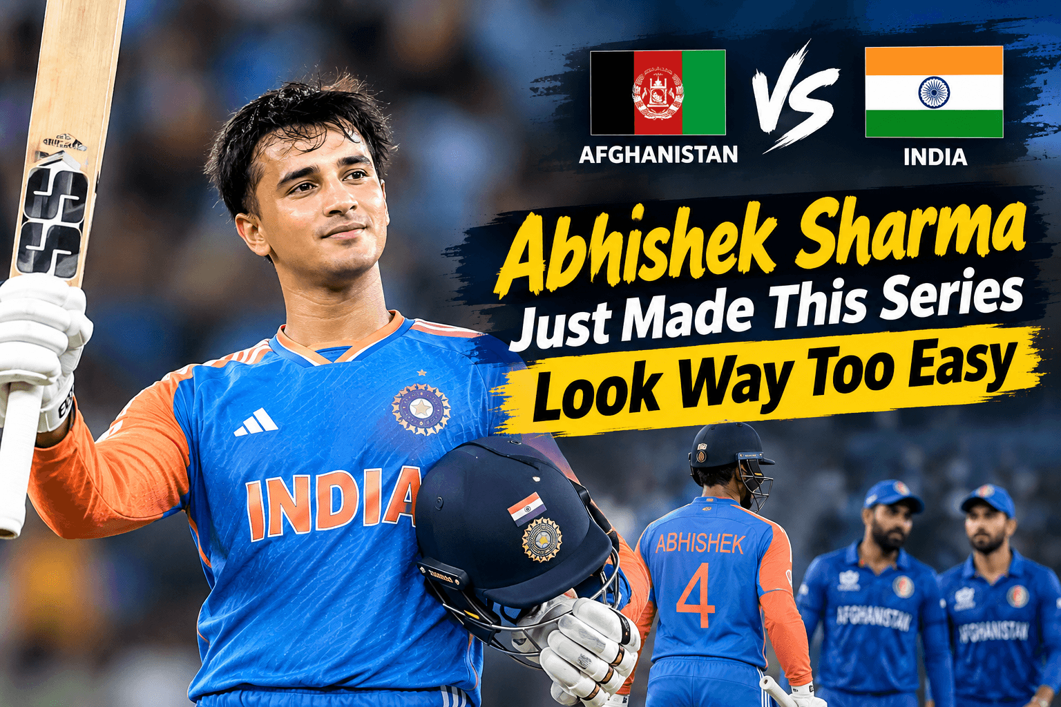 Afghanistan vs India T20I match action at Arun Jaitley Stadium Delhi